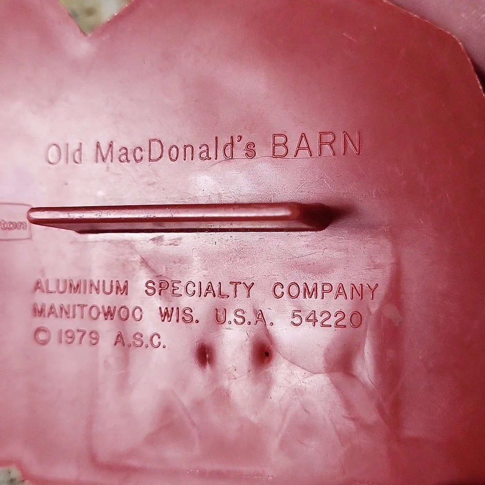 Chilton Cookie Cutters Plastic Old Macdonald's Farm